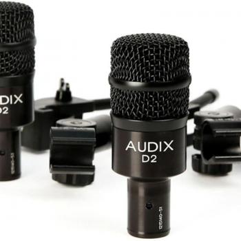 Audix D2 Trio Drum Microphone Set