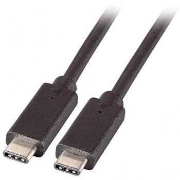 Cable USB 3.2 Gen 2x2 Superspeed+ Tipo C a Tipo C, 0,5 m, 5A, 20 Gbit, E-Mark