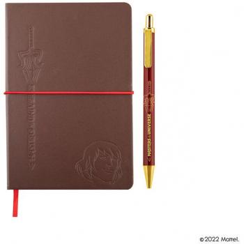 Cinereplicas Cuaderno y Bolígrafo Master del Universo Espada de Poder - Alta Calidad