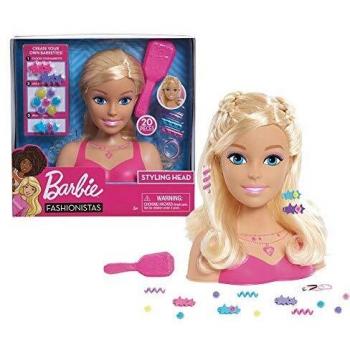 Barbie - Busto Glam Party con 20 Acessorios