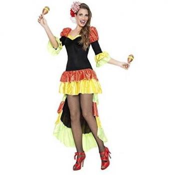 Kimokawaii Disfraz Salsa Mujer Talla S TAMAÑO Adulto