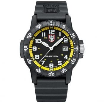 Reloj Luminox Leatherback Sea Turtle Giant 44mm Cuarzo Negro Amarillo 100M