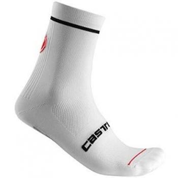 Calcetines Castelli Entrata 9 Blanco - S-M