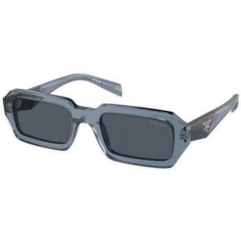 Prada PR A12SF Asian Fit Women's Sunglasses Blue Size 54