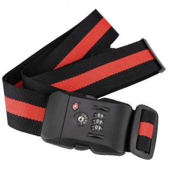 qobobo® TSA cerradura correa para equipaje cerradura para maletas correas para viajes cerradura de combinación TSA