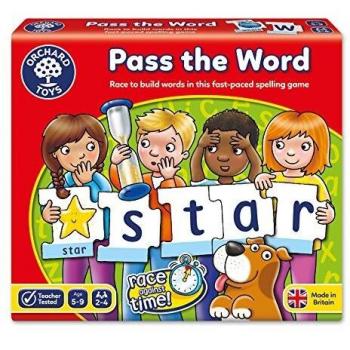 Orchard Toys Pass The Word-Juego Infantil de deletreo