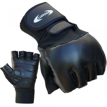 PROANTI - Guantes de entrenamiento con vendaje, color negro, color negro, tamaño xx-large