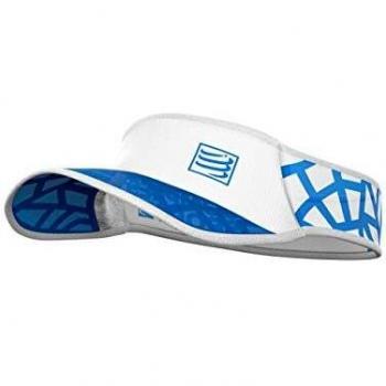 COMPRESSPORT Spiderweb Ultralight Visor Visera, Unisex-Adult, Blanco/Azul, Talla Unica