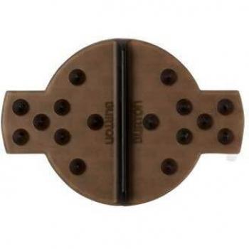 Burton Large Scraper Mat Accesorios, Unisex Adulto, Negro