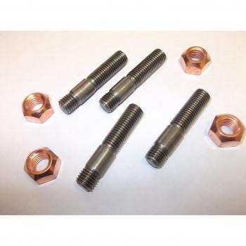 4 x Vectra Meriva Astra colector de escape studs tuercas M8 rosca x 45 mm Longitud Turbo Métricas