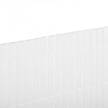 Cañizo PVC Essential Recycane Doble Cara 20 mm Blanco 1,5x3 m
