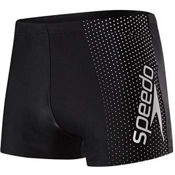 Speedo Gala Logo ASHT Am Black/Grey Traje De Baño Hombre, Hombre, Black/USA Charcoal, 38