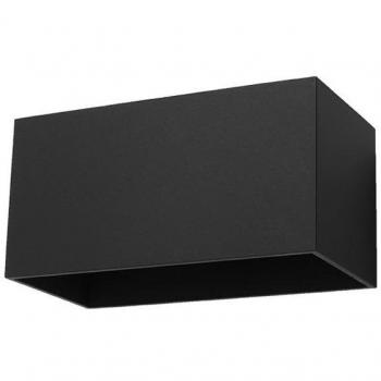 Aplique de Pared Quad Maxi Negro con 2 Luces G9 de Aluminio, Iluminación Interior LED