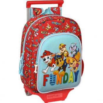 Mochila con carro 705 Paw Patrol Funday de Safta