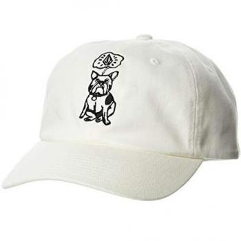 Volcom Stone Wonder Dad Hat Gorra, Mujer, White, O/S