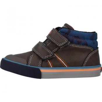 Botines PABLOSKY para niño en color gris, modelo BOTA BASKET VELCRO P U JAVA