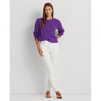 Ralph Lauren Slim-fit Denim Jeans White Female Size M