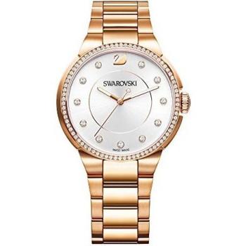 Swarovski City Rose Gold Tone Pulsera Watch