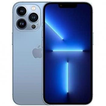 Apple iPhone 13 Pro, 256GB, Azul Alpino, Pantalla OLED de 6.1, Sistema de Cámaras Pro de 12MP con Teleobjetivo y Gran Angular - Smartphone Libre