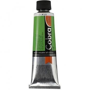 Cobra Artists' Watermixable Oils - Permanent Green Light - 40ml tube