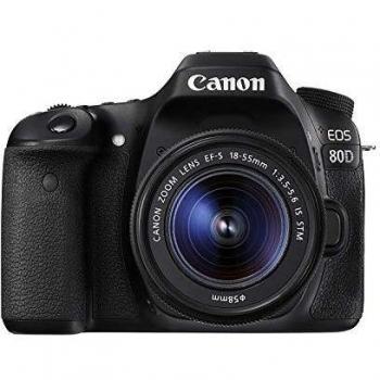Canon EOS 80D DSLR Camera with 18-55mm f/3.5-5.6 IS STM Lens Kit