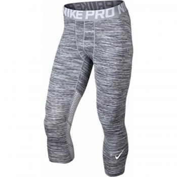 Nike Hypercool 3/4 TGT Space Dye - Mallas 3/4 para hombre, color blanco, talla 2XL
