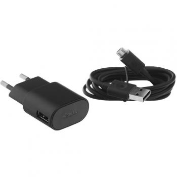Nokia AC-50 - Cargador USB de móvil, negro