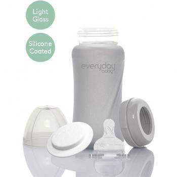 Biberón Cristal 150Ml Menta Everyday Baby
