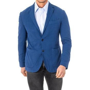 La Martina Americana de manga larga con cuello solapa HMJA01 para hombre