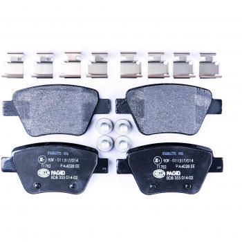 HELLA 8DB 355 014-021 Brake Pad Set, disc brake - T1782