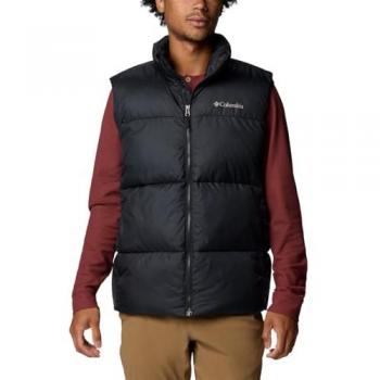 Columbia Chaleco Puffect III para hombre, negro, talla L