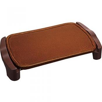 Jata GR559 Plancha de Asar Eléctrica de Terracota, 1600 W, 1 Liter, 0 Decibeles, marrón