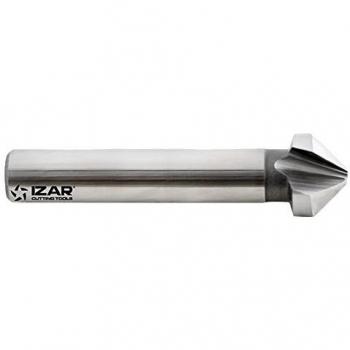 Izar 42714 Avellanador Mango Cilíndrico 3Z 90°, HSSE 5% Co, 2575, DIN 335 C, 28.00 mm Diámetro Corte