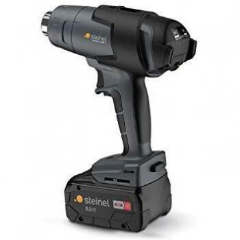 Pistola de Aire Caliente Inalámbrica Steinel MH3 18V con Batería de 8.0 Ah y Cargador en Maletín