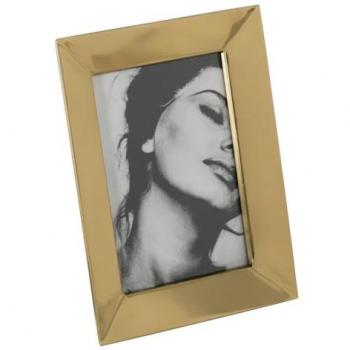 Marco de Fotos Dorado Acero Inoxidable 19 x 24 cm - Elegante Diseño - Hogar