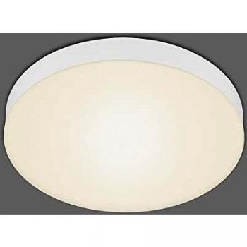 Plafón LED Flame 21W, Ø 28,7 cm, blanco, luz cálida, 2000 lúmenes