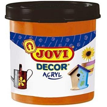 Jovi - Acryl, Caja de 6 Botes, Pintura multisuperficie, Color Naranja
