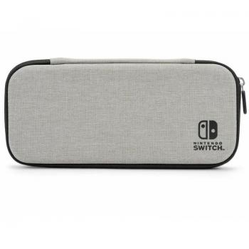 Funda Slim PowerA para Nintendo Switch Lite y OLED - Color Gris