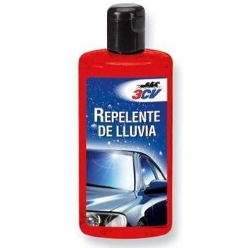 3CV 0232006 Repelente de Lluvia para aplicar en Cristales de Coche o casa