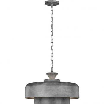 Lámpara colgante Haymarket galvanizado degradado 25,7 cm E27