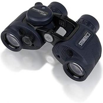 Binoculares Steiner Navigator 7x30 con brújula, óptica alemana de calidad, impermeables hasta 5m, diseño compacto para navegación y actividades al aire libre