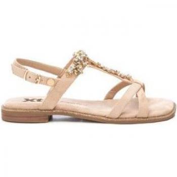 Sandalia Xti Beige con Brillantes