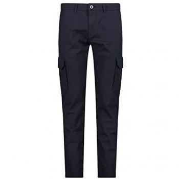 CMP Men's Stretch Structure Long Pants Black Blue 2XL