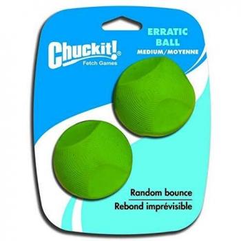 Pelota Errática Chuckit M 6 cm Pack de 2