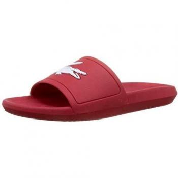 Lacoste Men's Croco Slide 119 1 CMA Open Toe Sandals,