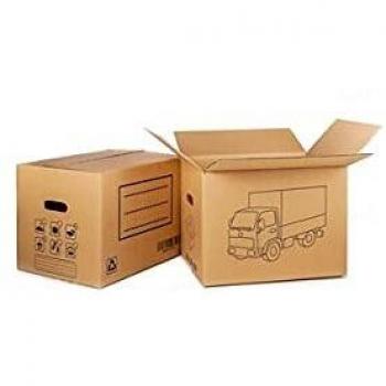 Caja carton para mudanza con asas 50x35x35 cm