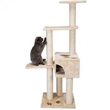 Trixie 43867 Poste Rascador Alicante, 142 cm, Antracita