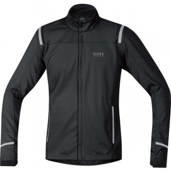 Gore Running Wear Mythos 2.0 Windstopper Soft Shell - Chaqueta para hombre, color negro, talla S