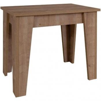 Consola extensible de roble 50x90 cm