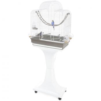 Jaula para pájaros IMAC Fiona Deluxe con Pie - Espaciosa jaula para aves de diseño elegante